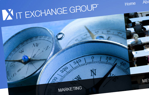 IT Exchange Group Web Site Screenshot