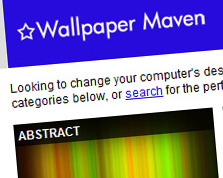 Wallpaper Maven Web Site Screenshot